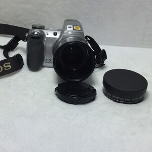 Sony Cyber-Shot 6.0 Megal Pixel DSC-H2 Digital Camera Working *Read*